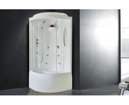 Душевая кабина Royal Bath RB 90BK2-T 90х90 см, с прозрачными стеклами