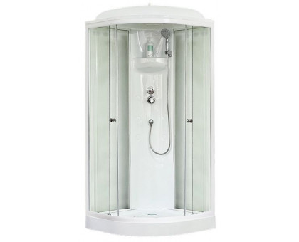 Душевая кабина Royal Bath RB 90HK4-MT 90х90 см, с прозрачными стеклами