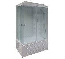 Душевая кабина Royal Bath RB 8100BP3-WC 100х80 см, с матовыми стеклами, правосторонняя