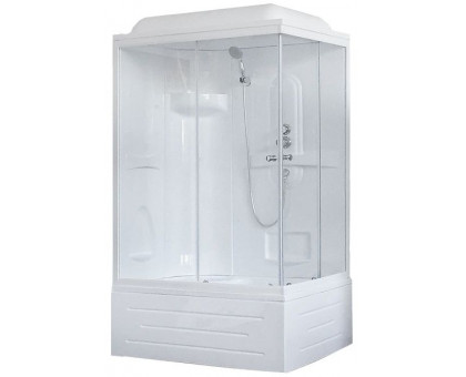 Душевая кабина Royal Bath RB 8120BP1-T 120х80 см, с прозрачными стеклами, левосторонняя