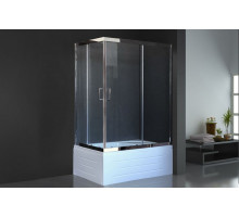 Душевой уголок Royal Bath RB 8120BP-T-CH 120х80 см, с прозрачными стеклами, правосторонний